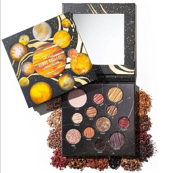 DITO COSMETICS LIMITED EDITION VENUS 12 Shade Palette Eyeshadow Makeup Palette - Picture 1 of 14